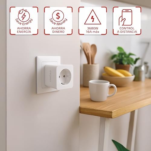 Smart WiFi Plug with Consumption Meter — view 2