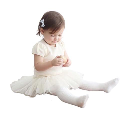 Baby Toddler Girls Tights 3 Pack Knit Cotton Dance Leggings Pants For Infant Girl Stockings (Style B Twist, 1-2 Year) #TOP4