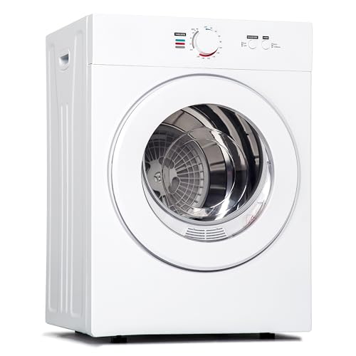 Euhomy 1.8 Cu.Ft Portable Clothes Dryer 1020W Compact Laundry Drying