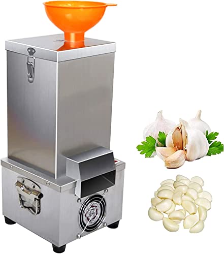 EAGLEG 180W Automatic Powerful Garlic Peeling Machine, Garlic Peeler Machine Electric, 304 Stainless Steel 25KG/H Garlic Clove Peeler for Kitchen/Hotel,110V