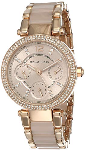 Michael Kors Women's Mini Parker Two-Tone Watch MK6110
