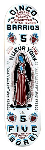 5Boro Plateau Cinco Barrios Blanc 8.5 X 32 Cover