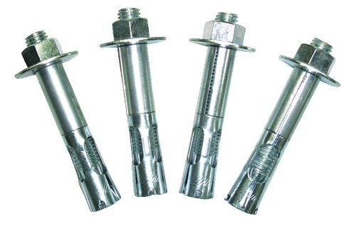 Vestil BOL-ABK-3 Concrete Anchor Bolt for 1-3/4" Dia Bollards, 3/8" Diameter, 3" Length