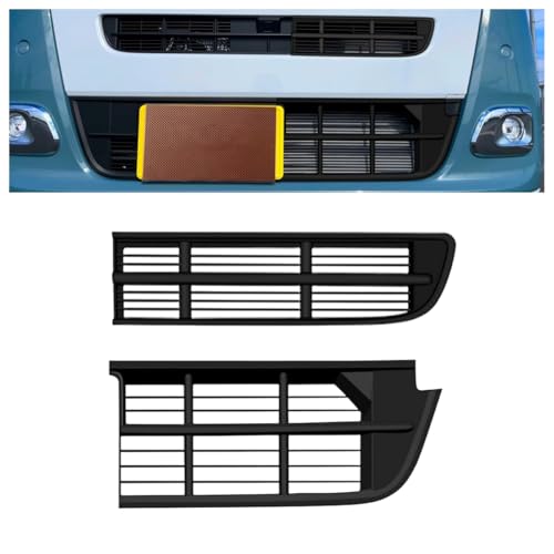 Yearnify�u���[���L�����o�X �ɓK�p �V�^ LA850S LA860S�^ 2022�N�[�v �t�����g�O�����p�l�� �A���_�[�O�����K�[�h �G�A�R�p�[�c �K�[�j�b�V�� �O���A�N�Z�T���[ ���Ȃ��u���b�N�F �_�C�n�c�Ή��i ABS�� (�㉺ �Z�b�g)