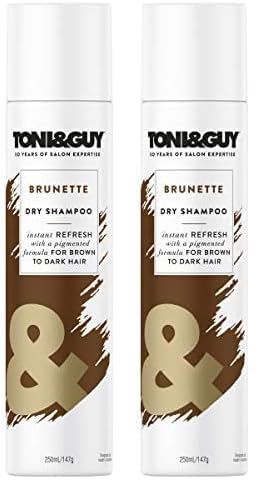 Toni & Guy Brunette Dry Shampoo 250 ml (Pack of 2)