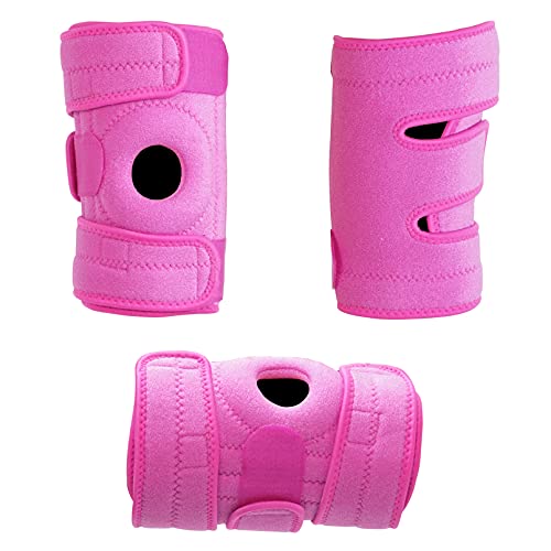 Luwint Kids Youth Neoprene Knee Brace, Open Patella Stabilizer With Adjustable Straps Knee Pads Support For Arthritis, Acl, Relieves Pain, Basketball, Sports, 1 Piece #TOP7