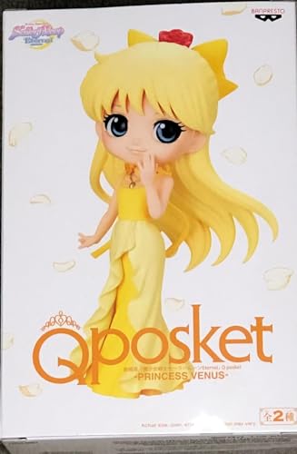 Figura Banpresto - Pretty Guardian Sailor Moon Eternal The Movie - Q Posket - Princess Venus Version B Statue