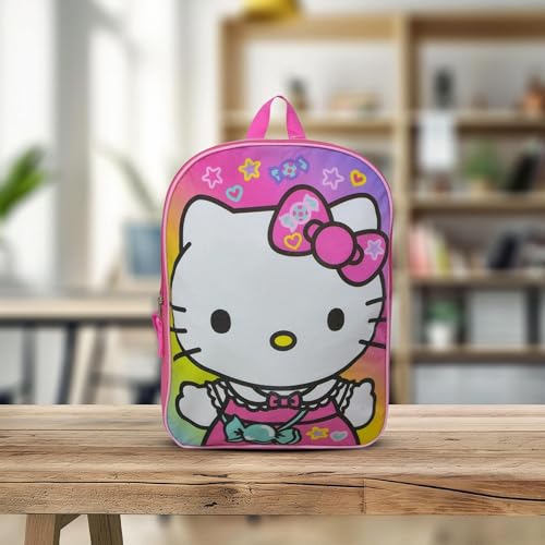 Fast Forward Hello Kitty 15" Backpack with Plain Front3