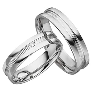 JC zilver Sieraden Ringen Heren Trouwringen 925 Sterling S022 (prijs per paar)
