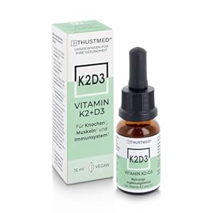 Thustmed Vitamin K2+D3 Tropfen 15 ml