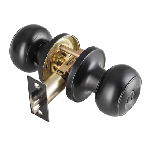 NCSEN Matte Black Privacy Knob