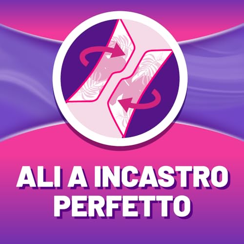 LINES SETA ULTRA GIORNO con ali, Pacco scorta da 16 assorbenti per ciclo mestruale, ali ad incastro perfetto, zero odori, Ipoallergenico, cuore lines super assorbente, filtrante seta con fori a imbuto - Immagine 1