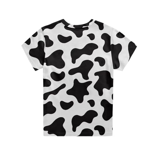 Image of Renewold Kids Novelty T-Shirt for Girls Boys Short Sleeve Crewneck Summer Tee Soft Breathable Graphic Shirt for Age 2-16