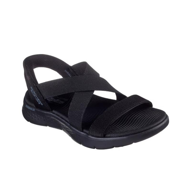 Image of Skechers Women's Go Walk Flex Sandal - Glimmer Up Hands Free Slip-ins