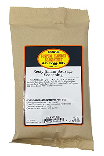 Leggs Custom Blended Seasonings - Zesty Italian Sausage Seasoning - 12 Ounce Bag image 2
