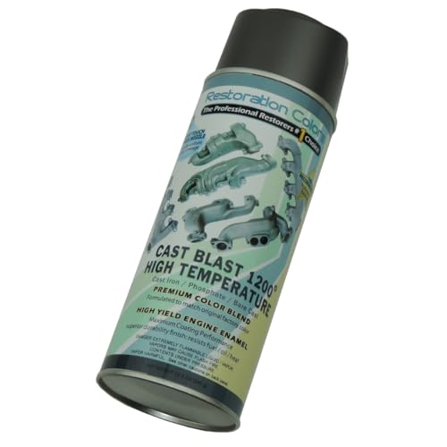 Inline Tube Cast Iron, High Temperature Manifold Paint 1pc