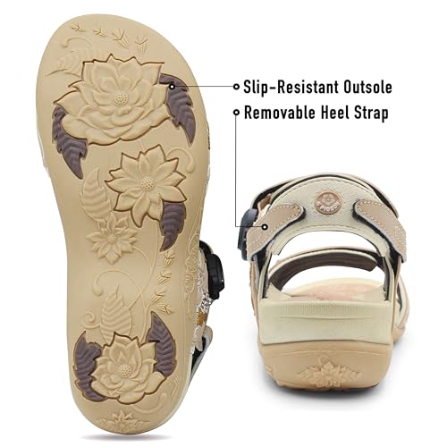 Gold Pigeon Shoes |SIGNATURE| Easy Snap Lock Comfort Ergonomic Walking Sandals for Women4