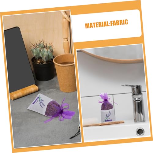 Bolsas de saquitos de lavanda VALICLUD 5pcs estilo lazo miniatura 3
