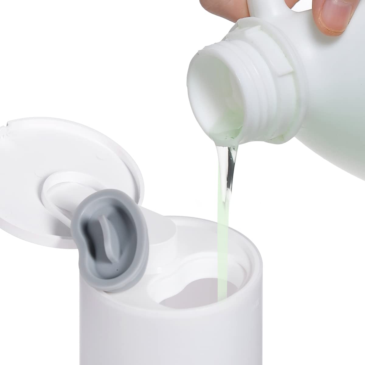 Bernstein Dispenser di sapone automatico SP1 con sensore, senza contatto, 250 ml, classe di protezione IPX6, dosatore automatico, dispenser di sapone bianco