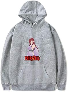 HAOSHENG Women's Hoodies Inspired by Anime Printed Unisex Jumper Comfortable Sweatshirt Anime for Adults and Children