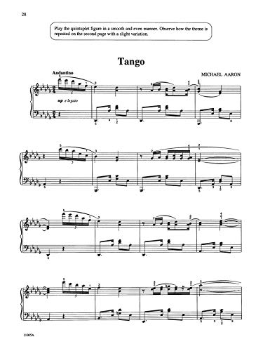 Michael Aaron Piano Course Lessons: Grade 5