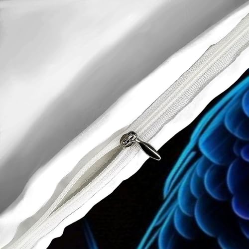 Ensemble d'impression 3D Parrot housse de couette 135x200 fermeture éclair - 6