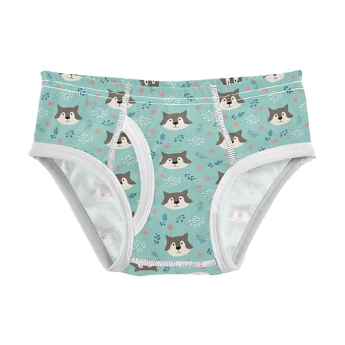 Cotton Little Boys Briefs Soft Wolf Toddler Underwear