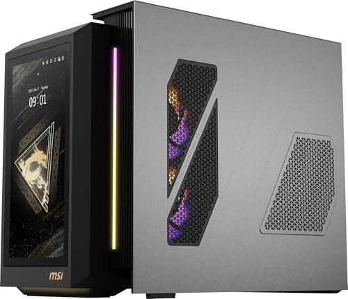msi MEG Vision X AI Gaming Desktop: Intel Ultra 9 285K, Geforce RTX 5080, 64GB DDR5, 2TB M.2 NVMe SSD, Liquid Cooling, BT 5.4, VR-Ready, Window 11 Pro: 2NVV9-043US