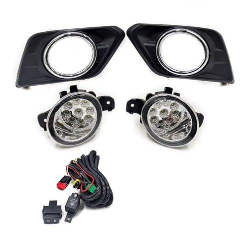 Feux antibrouillard pour Nissan X-Trail face au brouillard : kit câblage et cache Rogue 2014-2016