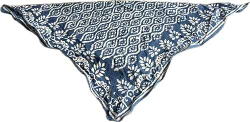 100% Cotton Bandanas, Bohemian Style Cotton Neck Scarf, Boho Soft Cotton Neck Scarf, Boho Soft Cotton Bandana, Cotton Neckerchief mud print summer gift bandana3