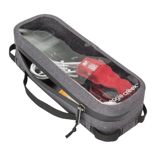 eagle creek Pack-It Dry Cube - Waterproof Packing Cube Travel Accessory for Protecting Items - Welded Seams - 100% Recycled - Graphite2
