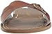Saltwater by Hoy Women's Classic Slide Flat Sandal, Tan, 7 M US