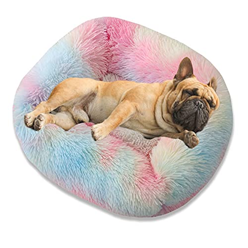 Panier carré déhoussable Rainbow M pour chien et chat