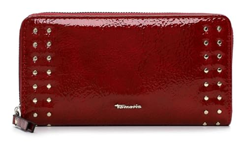 Porte-monnaie Tamaris Georgiana rouge la solution pour ranger toutes vos cartes
