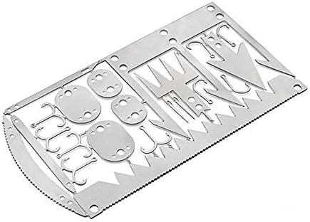 Survival Multitool Credit Card 22 Tools in 1 Packed with Fishing and Survival Gear
