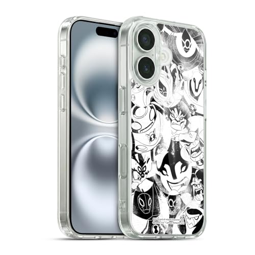 Head Case Designs Officially Licensed Ben 10: Ultimate Alien Ultimate Forms Graphics Gel Case [Military Grade Protection] Compatible with Apple iPhone 16 and Compatible with MagSafe