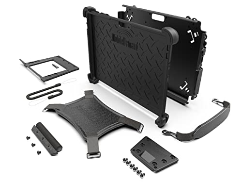 Mobiledemand Ultra Rugged Premium Case For Microsoft Surface Go, Go 2, Go 3 – Heavy Duty Tablet Case – Briefcase Handle, Hand Strap, Easel, Stylus Holder – Shock Absorbing, Fully Protective Case #TOP1
