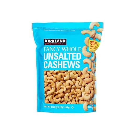 Kirkland Signature Unsalted Cashews Pack
