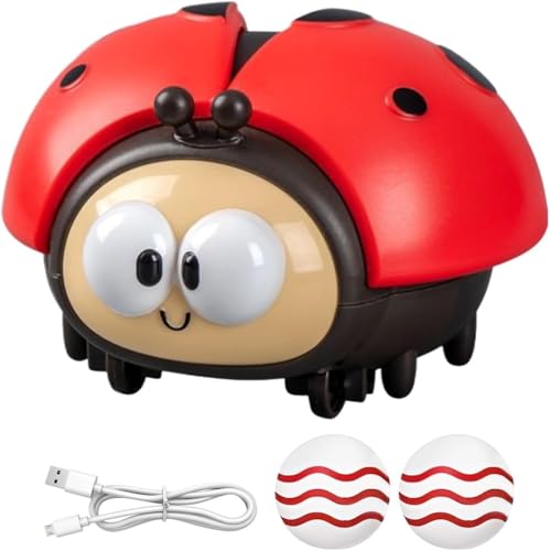 Barnens elektriska flytande boll, uppladdningsbar sensorisk utvecklingsflygande leksak for klassrumsundervisning förskola dagis reselekrum(Red)