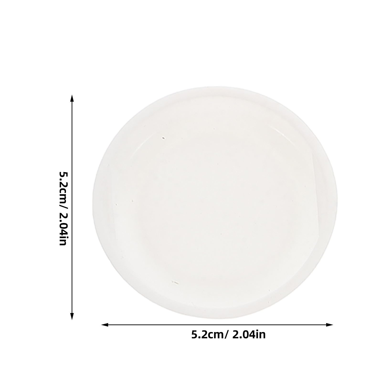 Beavorty Kunststoff Verschlusskappen Weiß 30 Stück 50mm für Multifunktionale Kartonröhren und Papierhülsen Bastel und Versandzubehör
