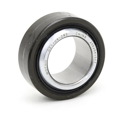 GE17UK-2RS roulement lisse sphérique radial haute précision 17x30x14x10 mm