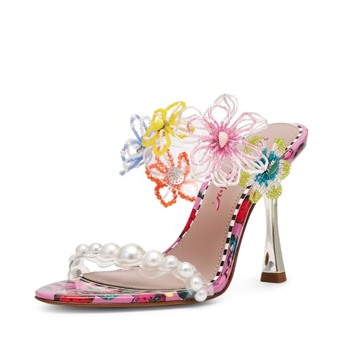 Betsey Johnson Women's Goldiee Heeled Sandal