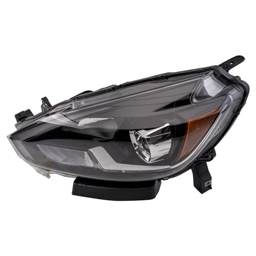 Image of TRQ Driver Side Headlight Assembly LED Compatible with 2016 Nissan Sentra FE+S NI2502246