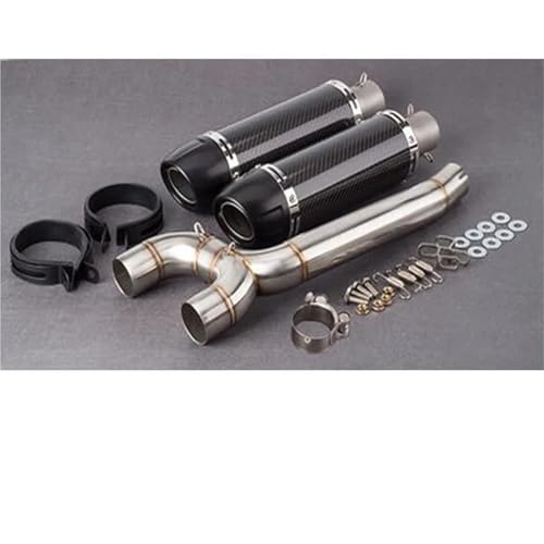 Échappement moto silencieux FZ6 anti vibration avec tuyau central Fazer 600 pour réparer la ligne