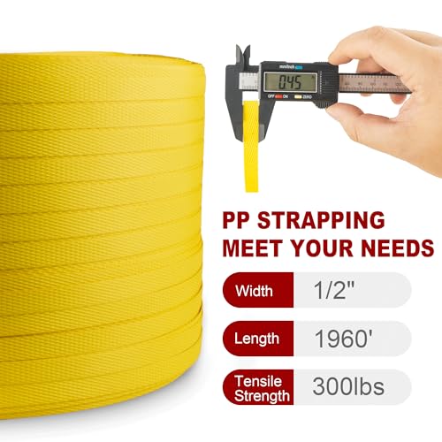 Gresdent PPSK-600M-YL Heavy Duty Packaging Banding Strapping Kit thumb #2