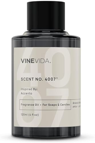 Miniatura 144 de VINEVIDA Aceite aromático n.º 4800 inspirado en un millón de hombres para fabricación de velas y jabón, fabricado en Estados Unidos