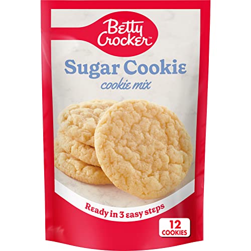 Image of Betty Crocker Sugar Cookie Mix, Makes twelve (12) 2-inch Cookies, 6.25 oz.