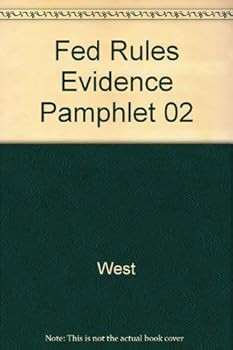 Paperback Federal Rules of Evidence 2001-2002 Book