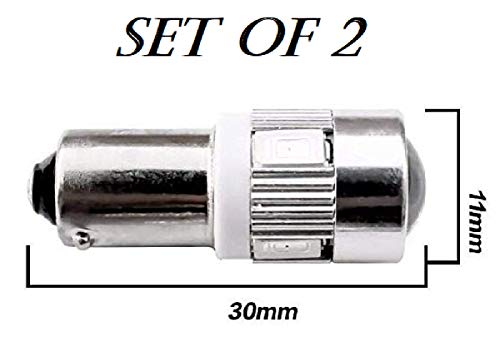 SARTE 6 Led Smd Parking Light Bulb | Pilot Lamp Bulbs | For Bullet Bike (Blue, 4Pcs)