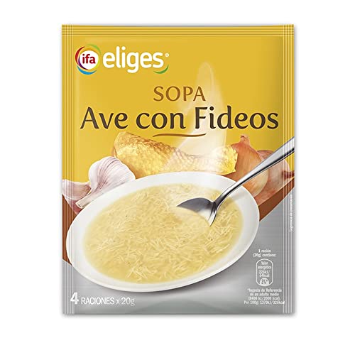 Ifa Eliges Sopa Ave Con Fideos - 80 gr Cover